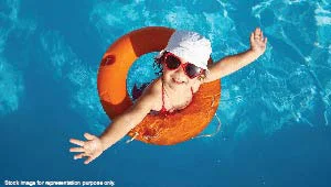 Ganga Realty swimming pool